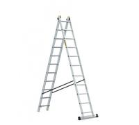 Drabest Pro Aluminum Ladder 2-Section 2X11 150 Kg