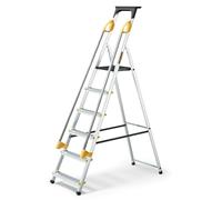 Drabest Household Ladder With Handrails, 150Kg, Aluminum, 6 Steps