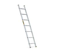 DRABEST PRO SERIES Aluminium Ladders 1x7 - Press-Formed Multi Purpose Ladder - 330lbs / 150kg - 40 x 192 x 5 cm