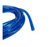 Dracaena 1 meter/39.3 inch Soft Tube with PVC Material, ID 3/8'' PVC Pipe Soft Tube for Computer Water Cooling Systems (5/8" OD (Blue), 2)