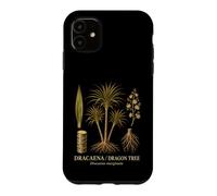 Dracaena dragontree Dracaena marginata plant anatomy Case for iPhone 11