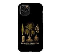 Dracaena dragontree Dracaena marginata plant anatomy Case for iPhone 11 Pro