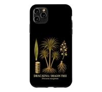 Dracaena dragontree Dracaena marginata plant anatomy Case for iPhone 11 Pro Max