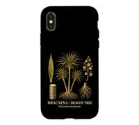 Dracaena dragontree Dracaena marginata plant anatomy Case for iPhone X/XS