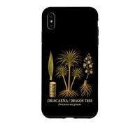 Dracaena dragontree Dracaena marginata plant anatomy Case for iPhone XS Max