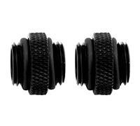 Dracaena.io 2-Pack G1/4 Extender Fitting, M-M, Black