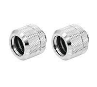 Dracaena.io 2-Pack G1/4 to 14mm OD Hard Tube Compression Fitting, Black
