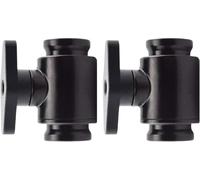 Dracaena.io G1/4 Water Cooling Ball Valve, Brass, Black, 2-Pack