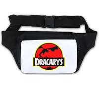Dracarys Flying Dragon Parody Art Waist Bag Fanny Pack White