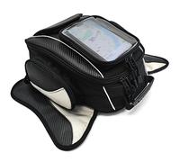 Dracarys Magnetic Motorcycle Tank Bag - Strong Magnetic Waterproof Oxford Black Motorbike Bag - Travel Outdoor Sport Luggage - Universal for Most of Motorcycle