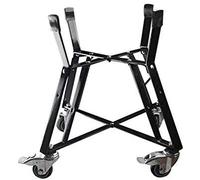 Dracarys Rolling Cart for Big Green Egg Accessories Rolling Nest with Heavy Duty Locking Caster Wheels Powder Coated Steel Rolling Outdoor Cart for Large Big Green Egg Kamado Joe Grill Stand