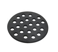 Dracarys Round Cast Iron Grate - BBQ High Heat Charcoal Plate for Medium Big Green Egg - Kamado Joe Grill Replacement Parts - Fire Cooking Grate Accessories - 6.5 Inch MFGC