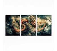 Drache Diamond Art Kits Adults Beginner 24x16Inch 3 Pack, Landscape Diamond Painting, 5D DIY Full Drill Paint by Numbers, Wall Art Gems Paintings for Bedroom Office Room Decor Gifts for Women PZSH2763