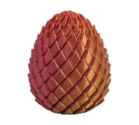 Drachenei, Striking Visual Design, 4.5x7cm, Dragons Egg Fidget Toy, Easter , Controlled Extension Length, For Kids Adults Classroom School Work Study Home Travel Relaxation