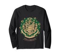 Draco Dormiens Hogwarts Happy Christmas Magic Long Sleeve T-Shirt