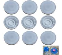 DraCra 10 Pack Vacuum Storage Bags Cap Replacements Sealing Cover 24mm Thread Screw Valve Caps for Space Saver Sealer Bag Airtight Shrink Compression Zipper Storage Bags