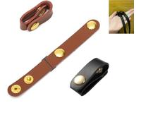 DraCra 2 Pack Tote Bag Top Handle Keeper Non Slip Lock 2 Side Grip Connection Buckle Holder Leather Clasp with Snap Clip for Shoulder Strap Stop Falling Off Handbag Purse Wallet Satchel Clutch Bags