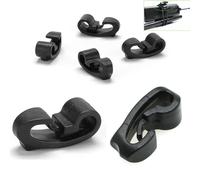DraCra 25 Pack Bungee Cord Connector Dual Hook Buckle Lock Clip Clamp for Elastic Rope Ties Down String Shock Paracord Strap Tent Outdoor Backpack Tactical Gear Camping Hiking