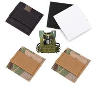DraCra 4 Pack Molle EDC Organizer Holder Multi-Purpose Adhesive Hook Loop USB Cable Organizer for Molle Patch Panel Molle Vest Military Tactical Backpack Airsoft Tactical Helmet Headset Wired Earbuds