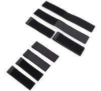 DraCra 8 Pack Molle Patch Panel Hook and Loop Straps Tactical Morale Patch Holder Adapter for Molle System Flag Patch Tactical Morale Patches Badge Military Tactical Backpack Assault Pack Airsoft Vest