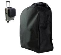 DraCra Over Luggage Organizer Bag Add on Storage Pocket Expandable Hanging Pouch for Hardside Carry-On Luggage Hardshell Suitcase With Wheels Softside Rolling Luggage with Spinner Wheels