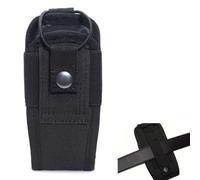 DraCra Walkie Talkie Holster with Belt Clip Tactical Molle Two-Way Radio Holder Belt Pouch Bag Tactical Vest Mount Case for Police Officer Security Personnel Hunting Camping Walkie Talkies 2-Way Radio