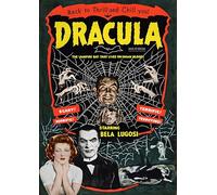 Dracula - Bela Lugosi Vintage Horror Movie Travel Poster - A4 Wall Art, Inspirational World Map, Vintage City, Retro Poster, Home Decor for Living Room, Office, Gift Idea for Travel Lovers