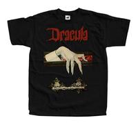 Dracula Christopher Lee Movie Poster Men T-Shirt Size L Black