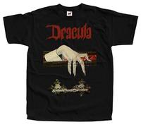 Dracula Christopher Lee Movie Poster T-Shirt Black
