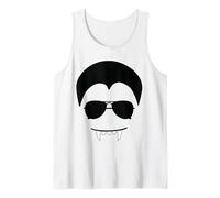 Dracula Face Funny Halloween Costume for Women Girls Boys Tank Top