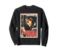 Dracula Il Vampiro Italian Poster Christopher Lee Halloween Sweatshirt