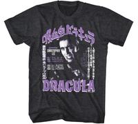 Dracula Japanese Movie Poster Men's T Shirt Kanji Hammer Horror BlackOne Size