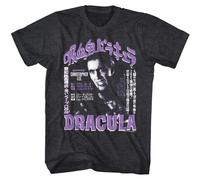 Dracula Japanese Movie Poster Men's T Shirt Kanji Hammer Horror BlackXXX-Large