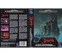 Dracula Mega Drive PAL Replacement Box Art Case Insert Cover Only