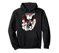 Dracula Riding a Dragon Halloween Vampire Gothic Gift Pullover Hoodie