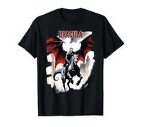 Dracula Riding a Dragon Halloween Vampire Gothic Gift T-Shirt