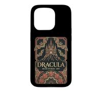 Dracula Stoker Gothic Vampire Gift For Horror Book Lovers Case for iPhone 15 Pro