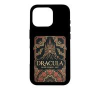 Dracula Stoker Gothic Vampire Gift For Horror Book Lovers Case for iPhone 16 Pro