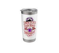 DRACULA'S Dark Roast Midnight Cafe Stainless Steel Insulated Tumbler