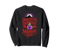 DRACULA'S DARK ROAST MIDNIGHT CAFE Sweatshirt