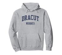 Dracut High School HS Dracut MA Vintage Sports Pullover Hoodie