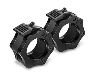Drado 2pcs 2" Quick Release Olympic Barbell Collars, Nylon Clamps for Weightlifting