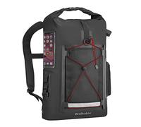 DraDraLee Waterproof Roll Top Dry Bag Backpack, Floating Waterproof Bags Boating, Dry Bags for Kayaking Waterproof Backpack, MidnightBlack, 30L US, Sports Style