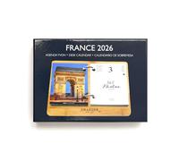 DRAEGER PARIS 1886-2026 2026 Diary on Base - France Theme - 12 Months - FSC Paper - Detachable Illustrations