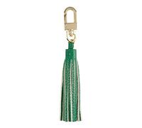 DRAEGER PARIS 1886 - Multicolor Pompom Keyring 13x2cm - Original Polyurethane Accessory - Practical Carabiner Bags and Pouches - Elegant and Colourful Gift Idea - Leather Goods Collection