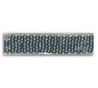 DRAEGER PARIS 1886 Ribbon, Iron-on sequins, Silver, 130 x 2.4 x 0.2 cm