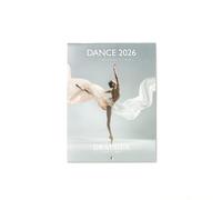 DRAEGER PARIS 1886 - Small Wall Calendar 13 x 18 cm 2026 - Dance Theme - 12 months - FSC paper - Detachable illustrations