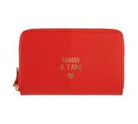 DRAEGER PARIS 1886 Tie Rack Women's Wallet - Maman Je T'Aime - Red