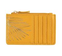 DRAEGER PARIS 1886 Tie Rack - Zip Card Holder - Gold Leaf - Mustard Yellow