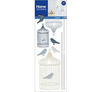 DRAEGER PARIS 1886 Window Sticker - bird cages Birds Decorative Window Film Picture